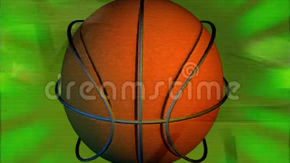 篮球渲染视频的预览图