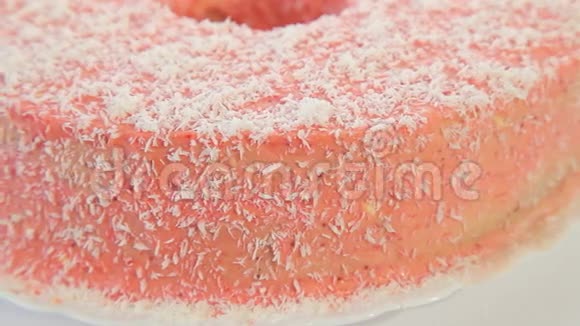 草莓蛋糕家里做的视频的预览图