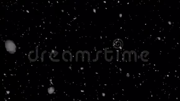 白雪在夜里飘落视频的预览图