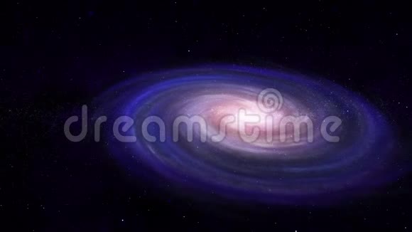 太空飞行到螺旋星系视频的预览图