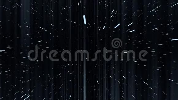 抽象背景黑白星空间旅行和光速视频的预览图