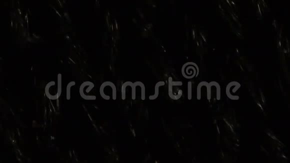 显微镜下黑色尼龙网布纤维视频的预览图