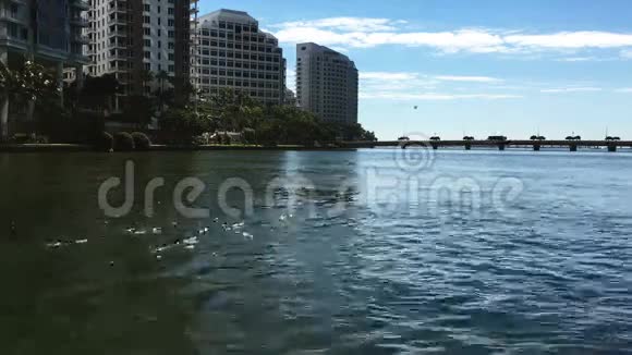 迈阿密风景布里克尔重点地区视频的预览图