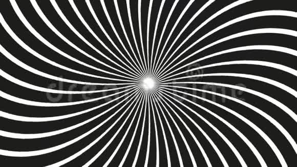 一个旋转的催眠抽象螺旋循环视频的预览图