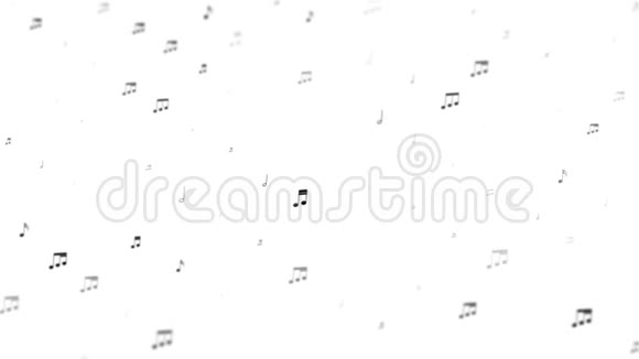 音乐笔记循环动画背景视频的预览图