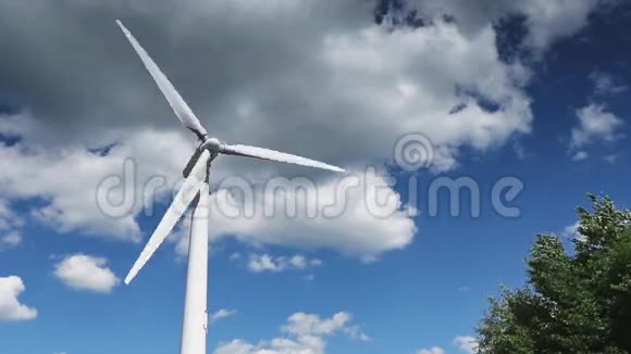 风力发电机视频视频的预览图