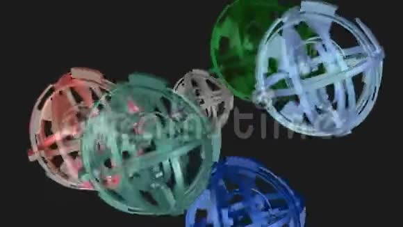 球体装饰图案视频的预览图