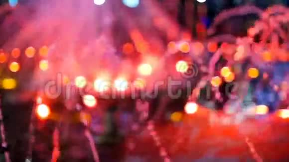在沙姆沙伊赫夜晚歌唱喷泉视频的预览图