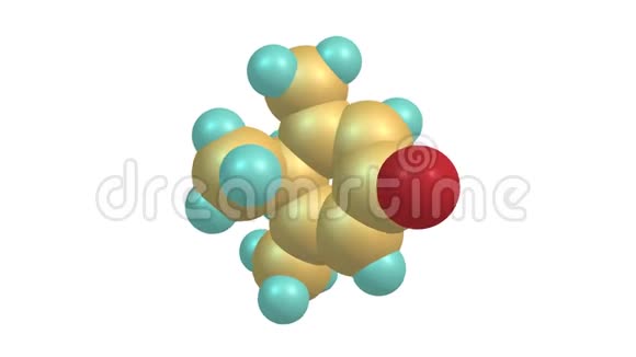 旋转分离的企鹅一分子视频视频的预览图