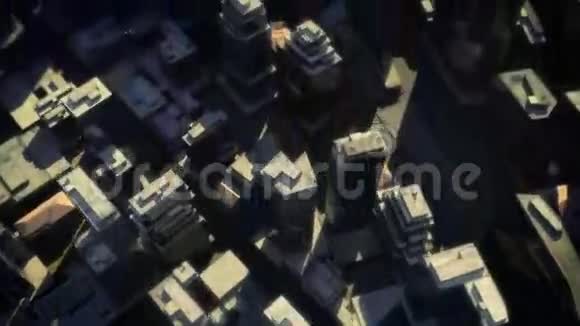 城市飞行日股票录像视频的预览图