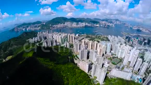 空中香港潘拍4K视频的预览图