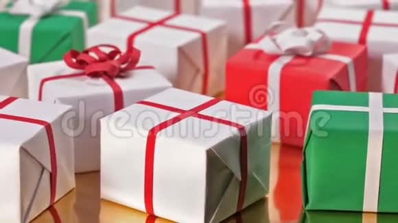 圣诞节或其他活动礼品盒视频的预览图