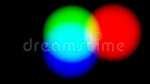 彩色VJ镜头背景纹理飞球视频的预览图