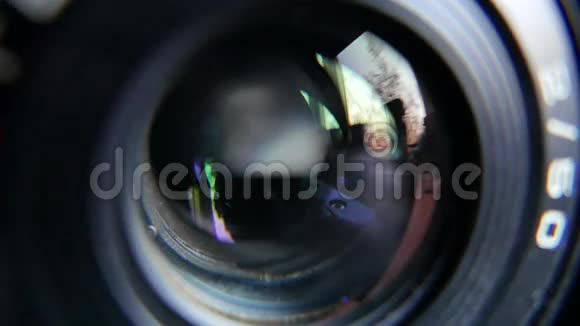 膜片相机快门刀片4KUHD视频的预览图