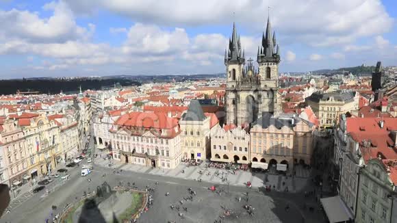 布拉格老城广场视频的预览图