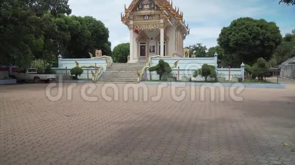 泰国KohSamui庙和Khunaram的股票录像视频的预览图