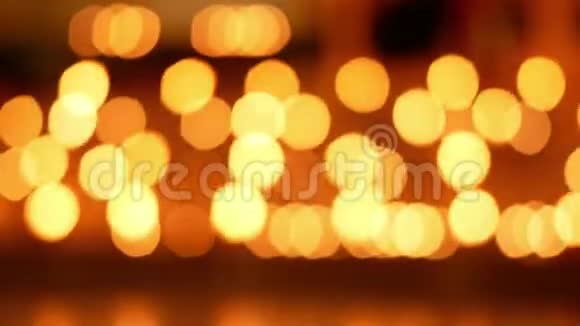 泰国兰纳灯笼夜间光线背景抽象义蓬节庆祝概念视频的预览图