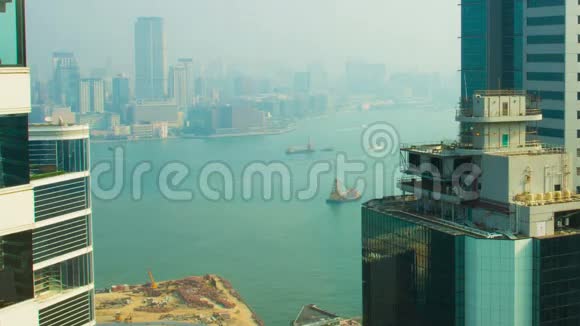 香港城市海港视频的预览图