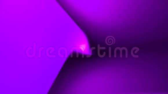暗多边形管的抽象前面有光五彩多角几何隧道动画计算机视频的预览图