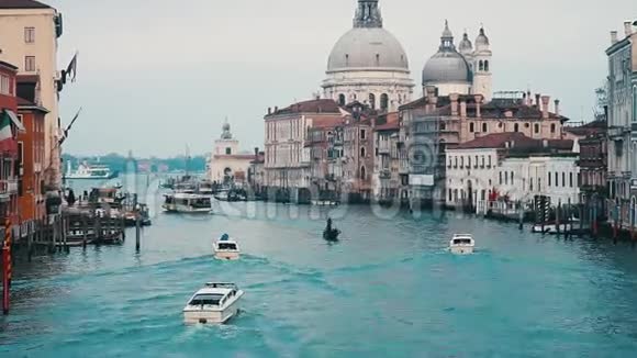 意大利威尼斯大运河美景视频的预览图