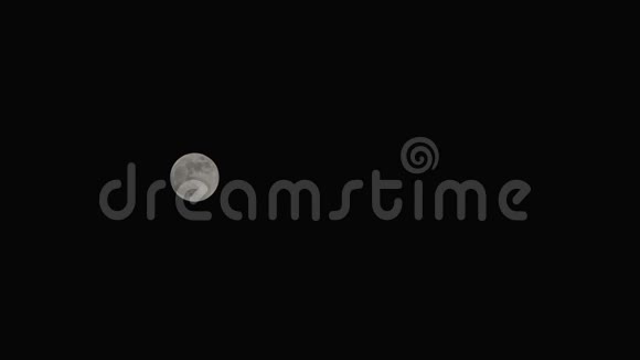 满月背景纯黑色视频的预览图