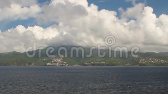 加勒比海的岛屿法兰西堡马提尼克视频的预览图