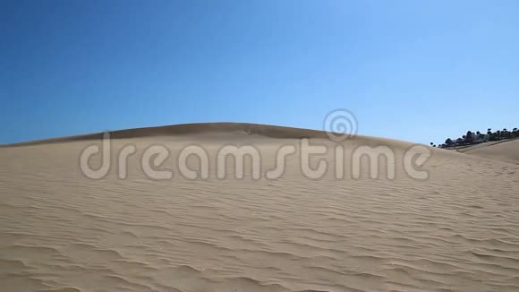 美丽的沙景在全高清视频的预览图