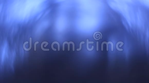 深林之夜蓝色艺术视频视频的预览图