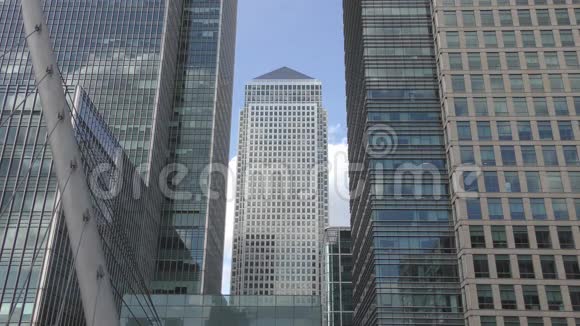 伦敦商务中心的摩天大楼视频的预览图