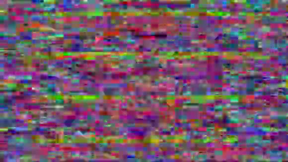 抽象的装饰性网络朋克优雅的彩虹背景视频的预览图