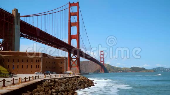 金门大桥旧金山堡视频的预览图