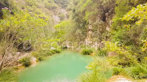美丽的自然景观在希腊的佩罗奔尼撒视频的预览图