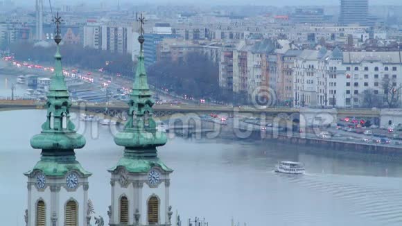 布达佩斯的玛格丽特桥视频的预览图