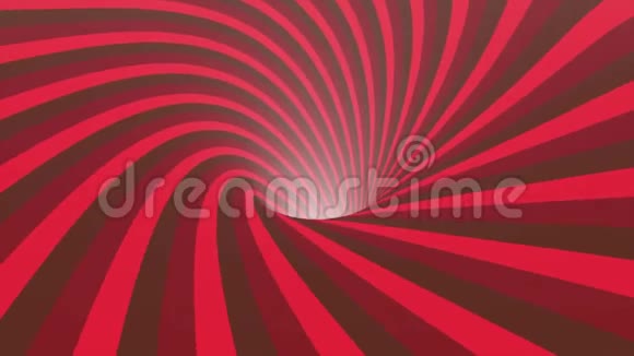 背景资料一种可旋转可循环的虫洞有红色和棕色的纹理视频的预览图