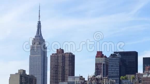 天光天空帝国国家建筑景观4k时间从纽约视频的预览图