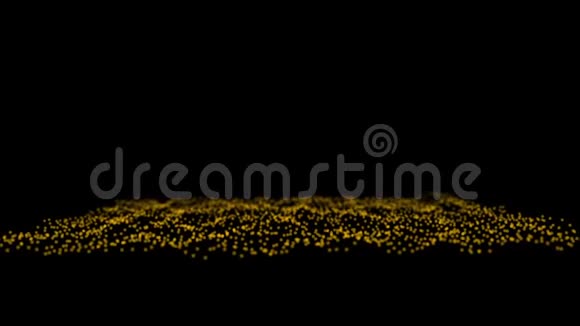 抽象艺术漂浮粒子细胞碎片点鸡蛋细菌微生物孢子微观背景视频的预览图