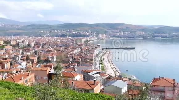 土耳其BursaGemlik市的景观视频的预览图