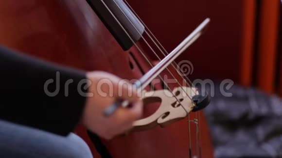 音乐家拉小提琴视频的预览图