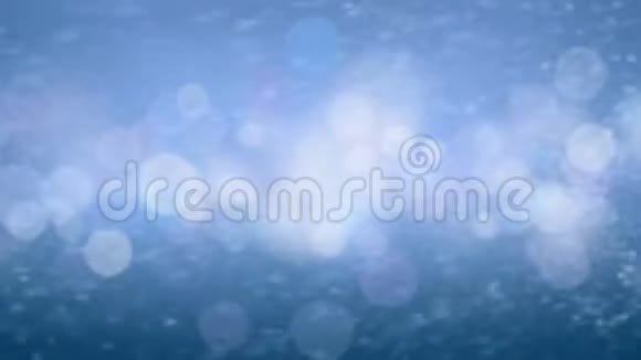 快速蓝色暴雪风暴大风力极端天气运动暴烈侧风无缝加载3d动画视频的预览图