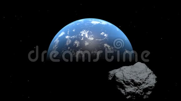 小行星穿过地球视频的预览图