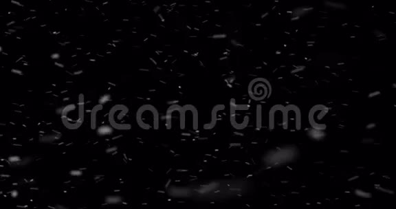 抽象尘埃粒子在黑暗背景下运动视频的预览图