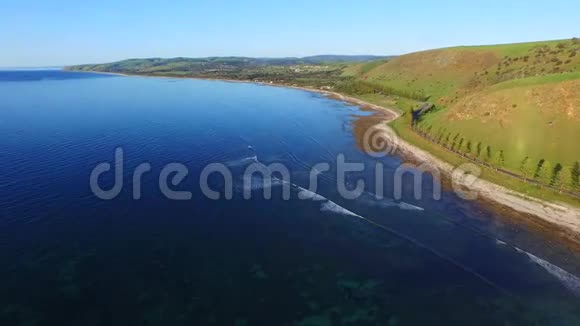 澳大利亚原始海岸线低海景视频的预览图