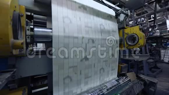 壁纸的生产工艺壁纸的印刷工艺壁纸的生产用输送机视频的预览图
