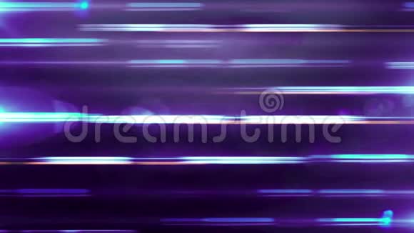 紫色背景上动态彩色光束的抽象动画背景动画的运动视频的预览图