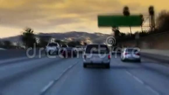 加州好莱坞101高速公路视频的预览图