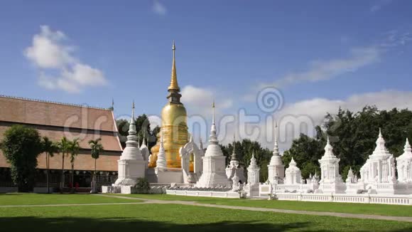 寺道著名旅游地泰国清迈视频的预览图