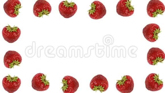 新鲜的草莓架视频的预览图
