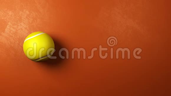 在棕橙色背景下旋转的球视频的预览图