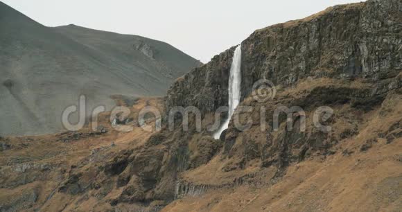 冰岛西部的风景视频的预览图