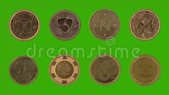 加密货币硬币neonemnamemonerolitecoiniotagolem涟漪视频的预览图